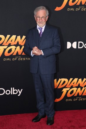 Steven Spielberg 'Indiana Jones and the Dial of Destiny' film premiere, Los Angeles, California, USA - 14 Jun 2023