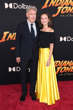 Harrison Ford and Calista Flockhart 'Indiana Jones and the Dial of Destiny' film premiere, Los Angeles, California, USA - 14 Jun 2023