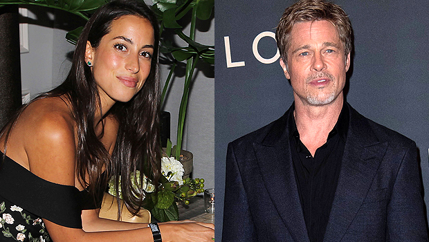 Brad Pitt’s Rumored GF Ines de Ramon Reportedly Wears A ‘B’ Necklace Amid Their Private Romance