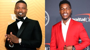 john boyega talks jamie foxx movie premiere