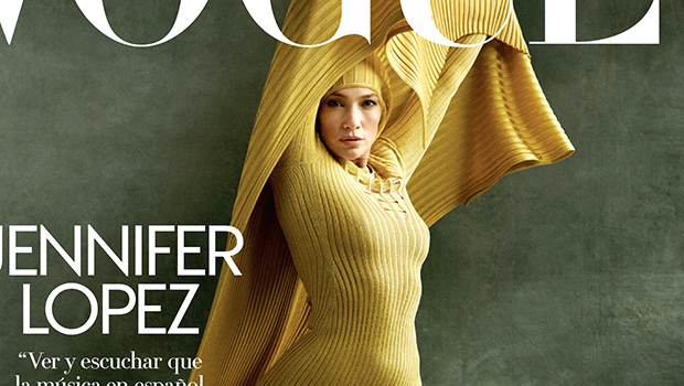 Jennifer Lopez Stuns In Bodysuit With Sheer Cape & More For ‘Vogue’ Mexico