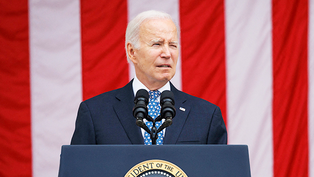 Joe Biden, 80, Trips & Falls On Stage During U.S. Air Force Academy Graduation Ceremony: Watch