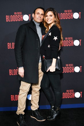 Keven Undergaro and Maria Menounos
'Bloodshot' film premiere, Arrivals, Los Angeles, USA - 10 Mar 2020