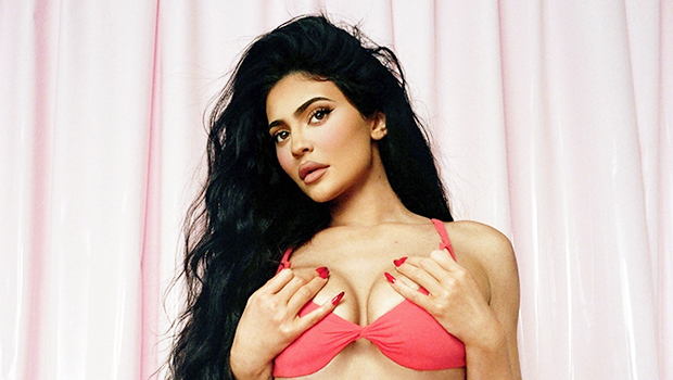 Kylie Jenner Sizzles In Tiny Orange Bikini Promoting Lip Balm: Photos – Hollywood Life