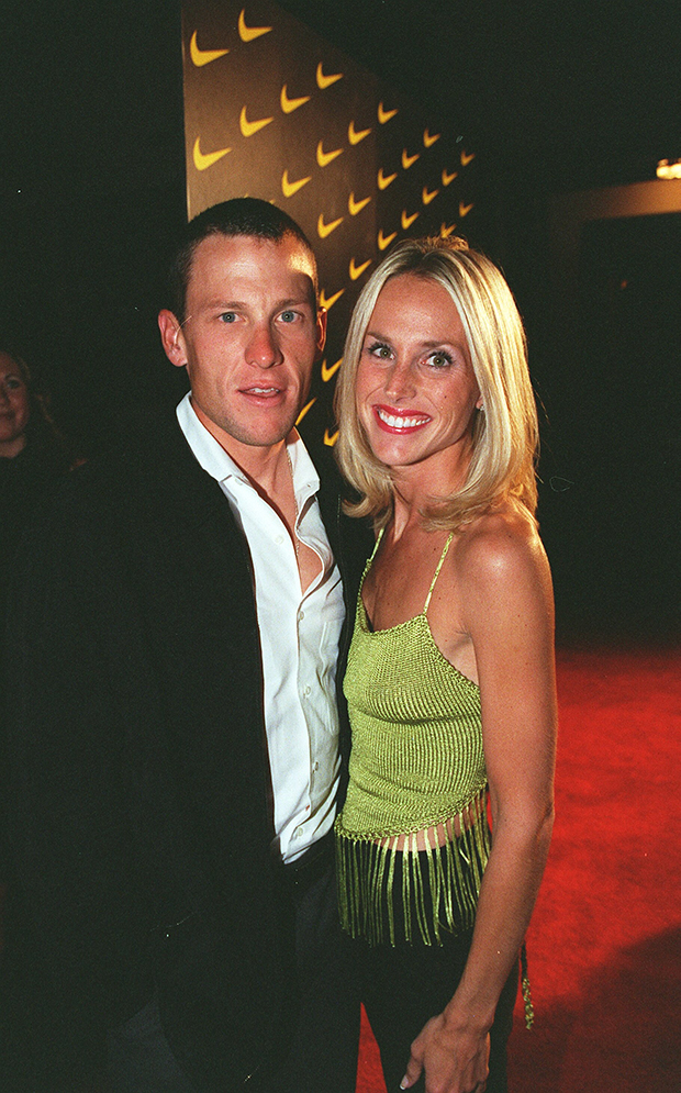 Lance Armstrong and wife Kristin 