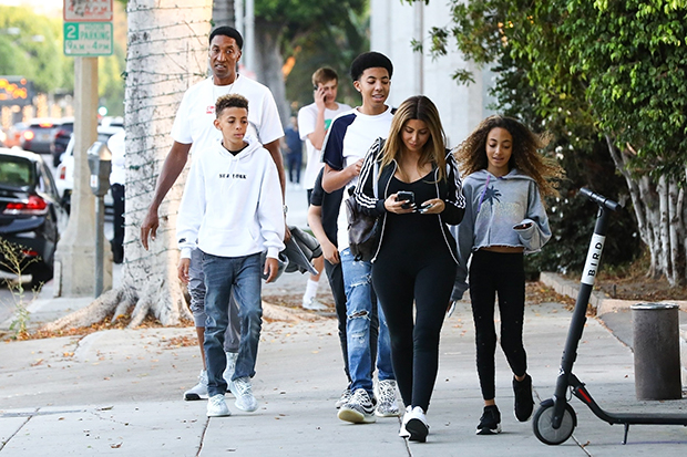 Larsa Pippen, Kids, Marcus Jordan