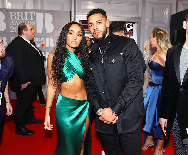 Leigh-Anne Pinnock and Andre Gray