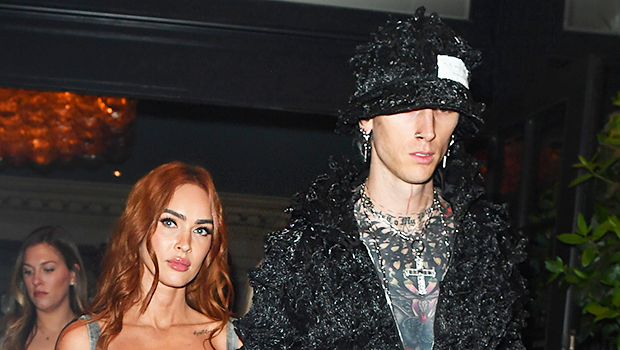 Megan Fox Wears Mini Dress & Holds Hands With MGK More Than 3 Months After Breakup Buzz