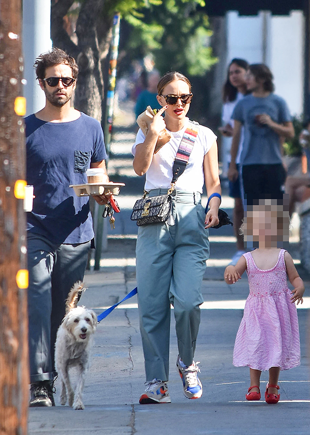 Natalie Portman and family