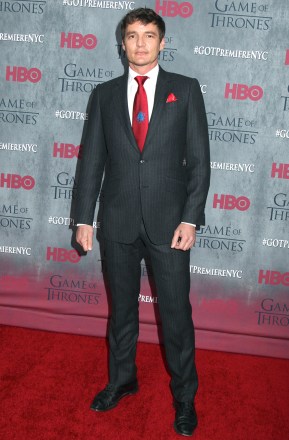 Pedro Pascal'Game of Thrones' Fourth Season premiere, New York, America - 18 Mar 2014