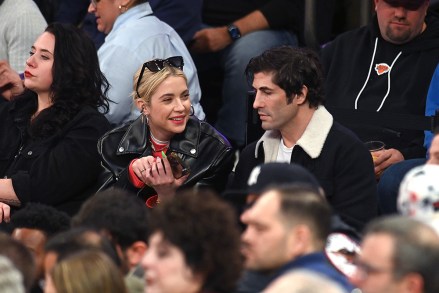 Ashley Benson, Brandon Davis ticker  the location  municipality  New York Knicks bushed  the visiting Cleveland Cavilers 105-103 astatine  Madison Square Garden
Cleveland Caviliers v New York Knicks, NBA Basketball game, Madison Square Garden, New York, USA - 24 Jan 2023