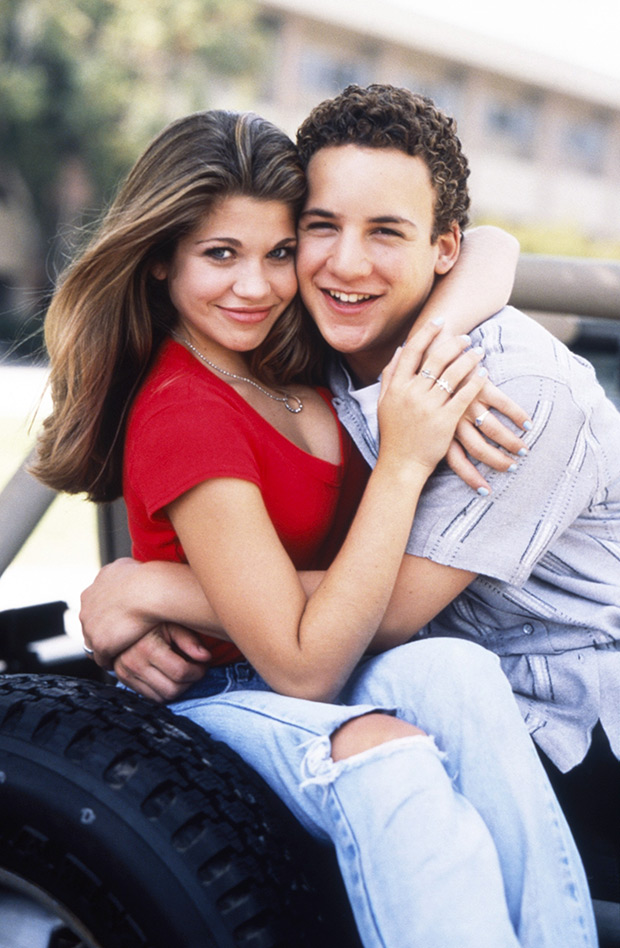 Danielle Fishel and Ben Savage