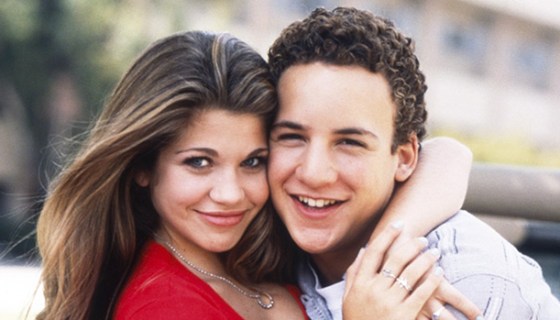 Danielle Fishel and Ben Savage