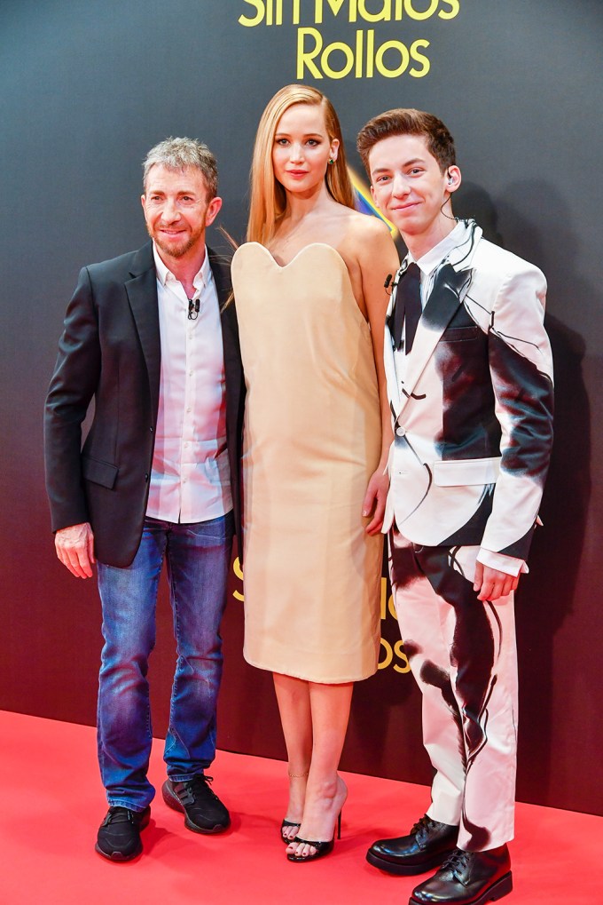 Jennifer Lawrence at the Madrid premiere