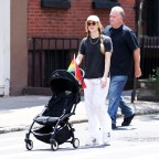 Jennifer Lawrence Heads Home After Buying A Pride Flag In Washington Square Park In New York City