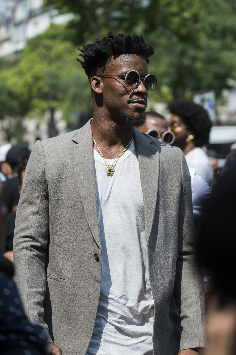 Street style, Spring Summer 2018, Paris Fashion Week Men's, France - 23 Jun 2017