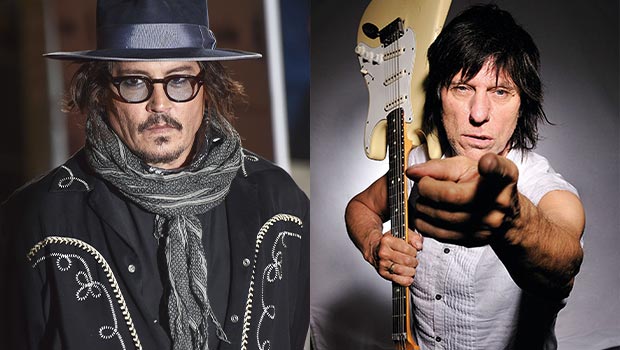 Johnny Depp Honors Late Friend Jeff Beck On Stage As