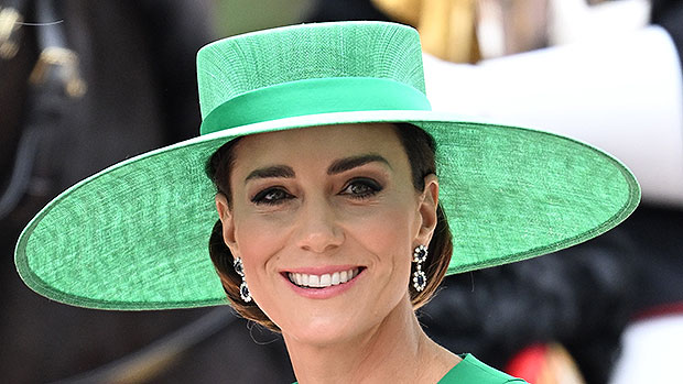 Kate Middleton Is Gorgeous In Emerald Green Dress At King Charles ...