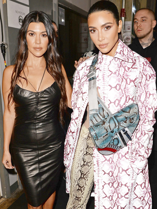 Kim Kardashian channels Kourtney's wedding look at Dolce & Gabbana