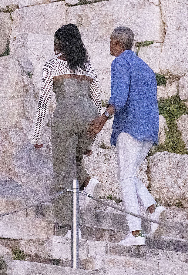 barack obama and michelle in greece