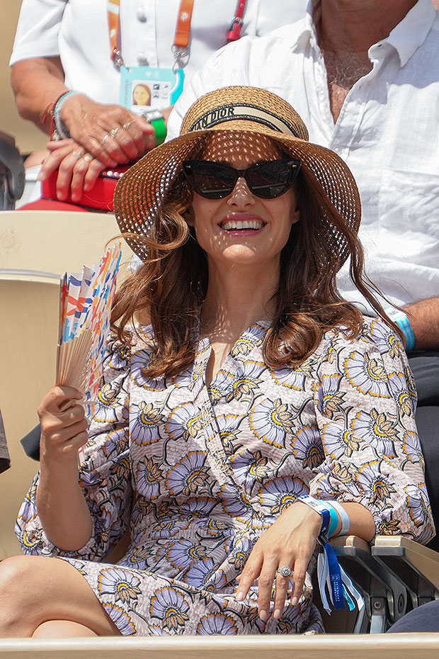 Natalie Portman at the French Open