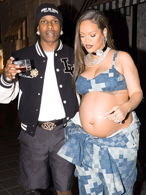 Rihanna Bares Her Baby Bump for Pharrell Williams' New Louis Vuitton  Campaign