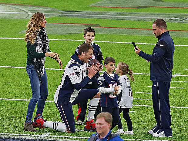 Tom Brady, Gisele Bundchen, Vivian Brady