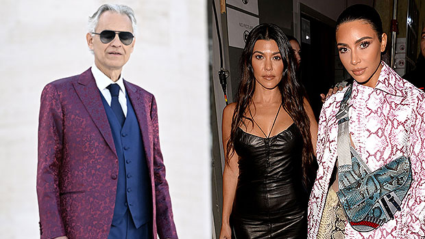 Andrea Bocelli's Son Matteo Speaks Out on Kim and Kourtney
