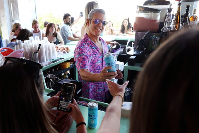 Fresca Mixed Secret of Summer Event with Andy Cohen