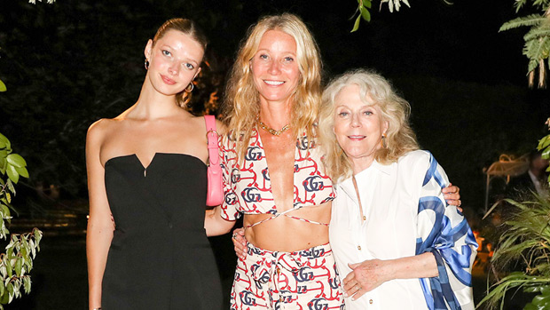 Gwyneth Paltrow, Daughter Apple & Mom Blythe Danner Take Rare Photo ...