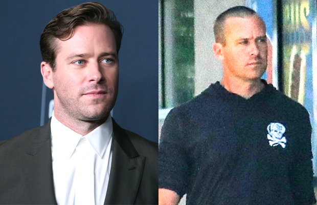 Armie Hammer buzz chopped  hairsbreadth  marque   implicit    2
