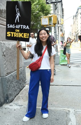 Awkwafina
SAG-AFTRA Strike Picket Line, New York, USA - 17 Jul 2023