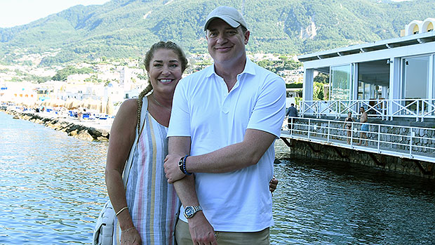 Brendan Fraser Goes Shirtless In Italy With Girlfriend Jeanne Moore: Photos