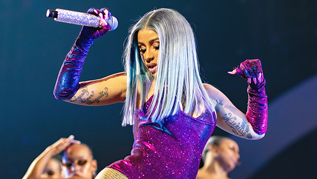 Cardi B Twerks On Offset In Red Bikini After Microphone Drama ...