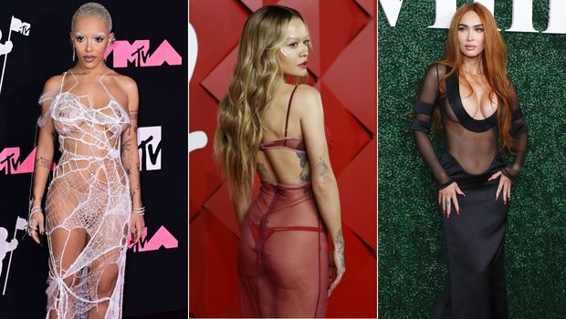 Celebrities in Sheer Dresses: Photos of the Sexy Trend – Hollywood