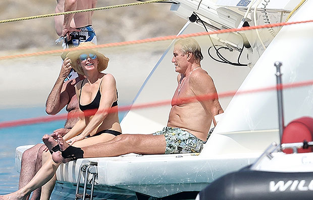 Dolph Lundgren Jumps Into Ocean With Daughter Fianc e Photos