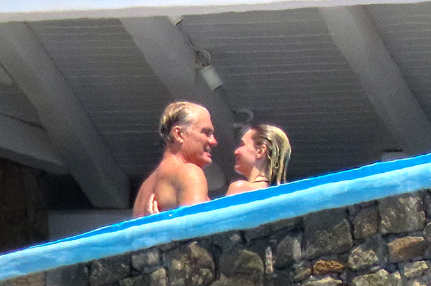 Dolph Lundren Fiancee Daughter Rock Swimsuits In Mykonos