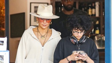 JENNIFER LOPEZ AND EMME LUNCH DATE IN LA