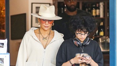 JENNIFER LOPEZ AND EMME LUNCH DATE IN LA