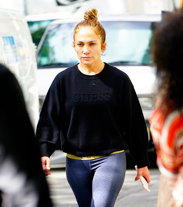 jennifer lopez makeup-free