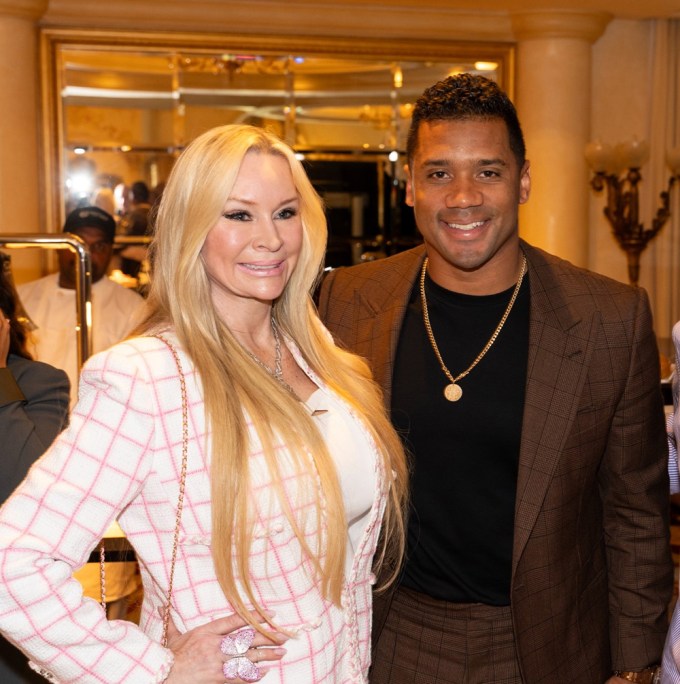 Russell Wilson and Jackie Siegel