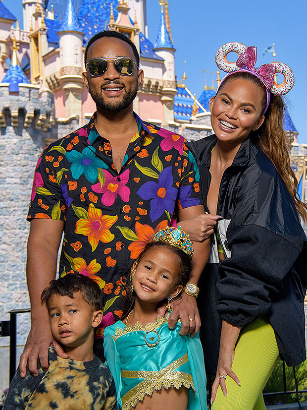 chrissy teigen four kids together