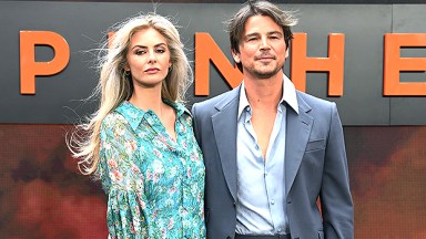 Tamsin Egerton and Josh Hartnett 'Oppenheimer' premiere