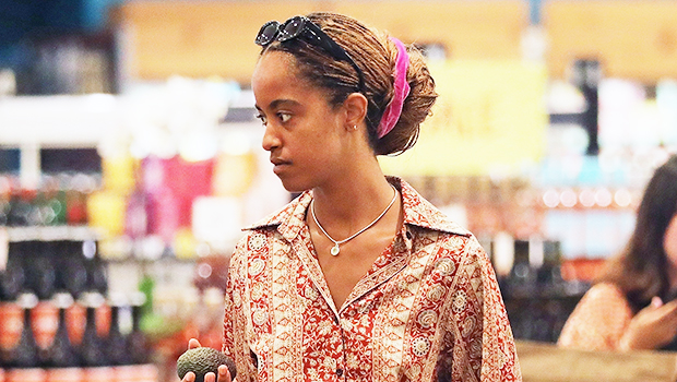 Malia Obama, 25, Keeps Cool In Denim Shorts While Food Shopping Amid Heat Wave In LA: Photos