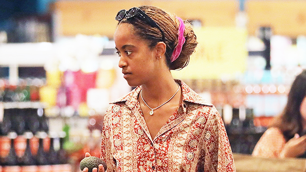 Malia Obama shopping Los Angeles