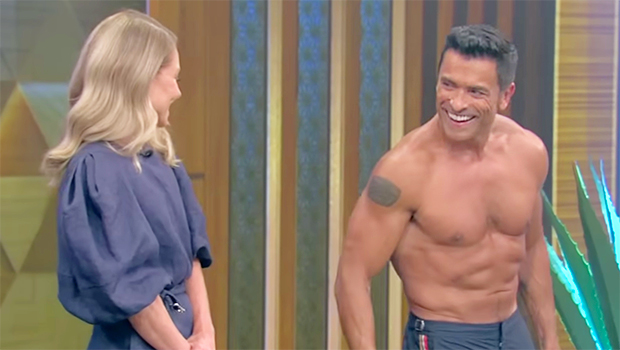 Mark Consuelos shirtless