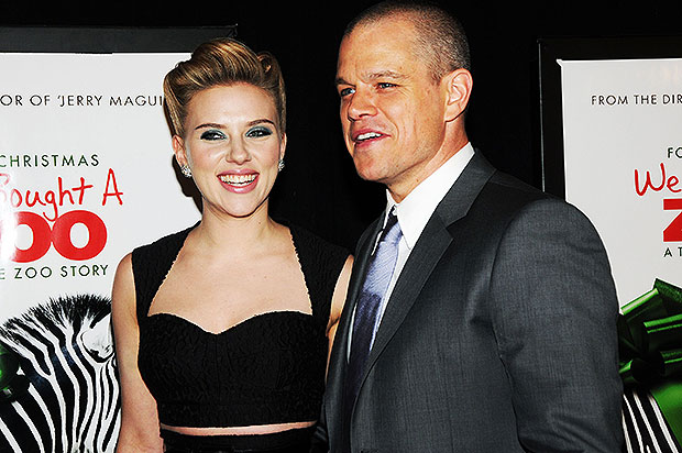 Scarlett Johansson and Matt Damon