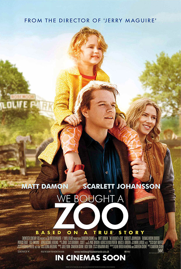 Scarlett Johansson and Matt Damon We Bought a Zoo