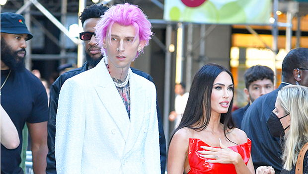 Megan Fox Gets Shoved Into A Barrier As Someone Comes For MGK ...