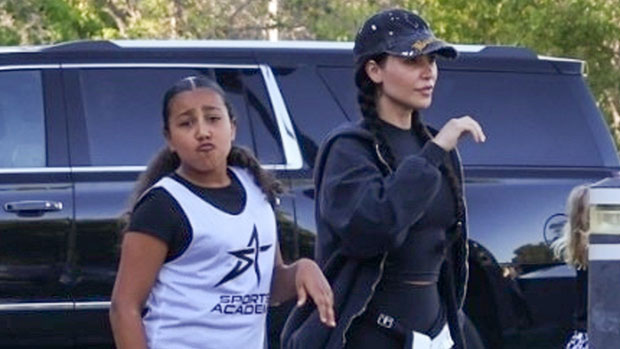 North West Is Nearly As Tall As Kim Kardashian At Basketball Observe – League1News